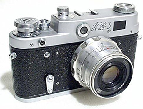 USSR FED-3 Rangefinder Camera with Industar 61 L/D lens