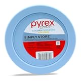 Round Food Storage with Blue Lid 2 Cup&comma; 1 EA