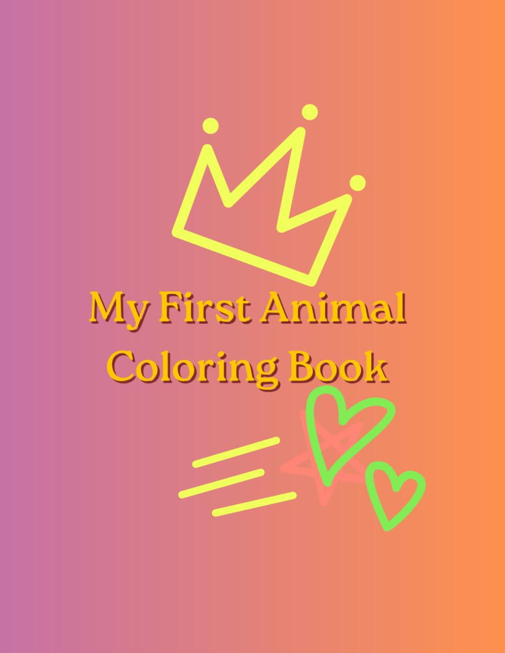 My First Animal Coloring Book