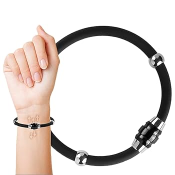 Amazon | Coollooda ブレスレット 磁気ブレスレット 静電気除去