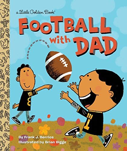 Football With Dad (Little Golden Book)
