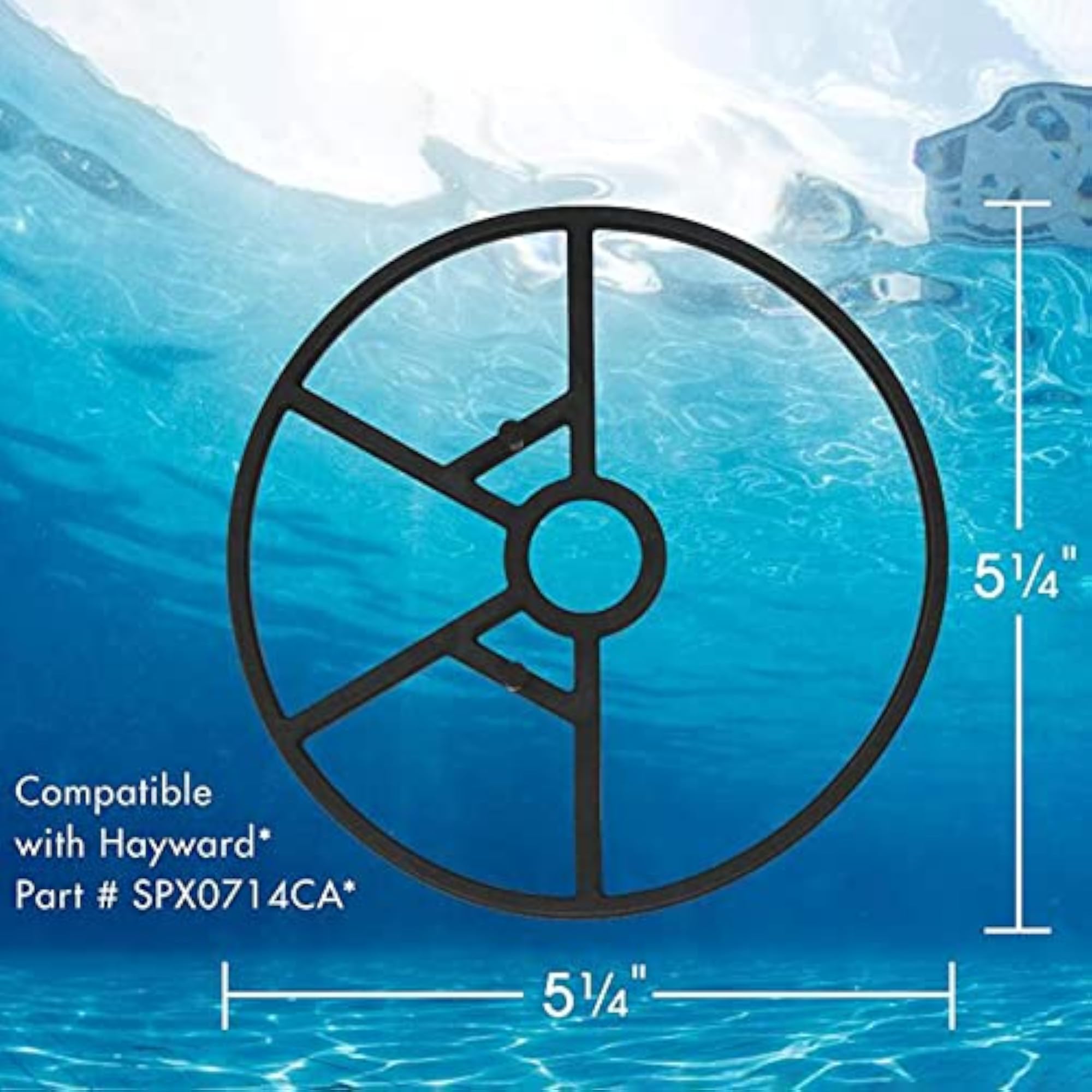 2X Diverter Spider Gasket for Pool Filter
