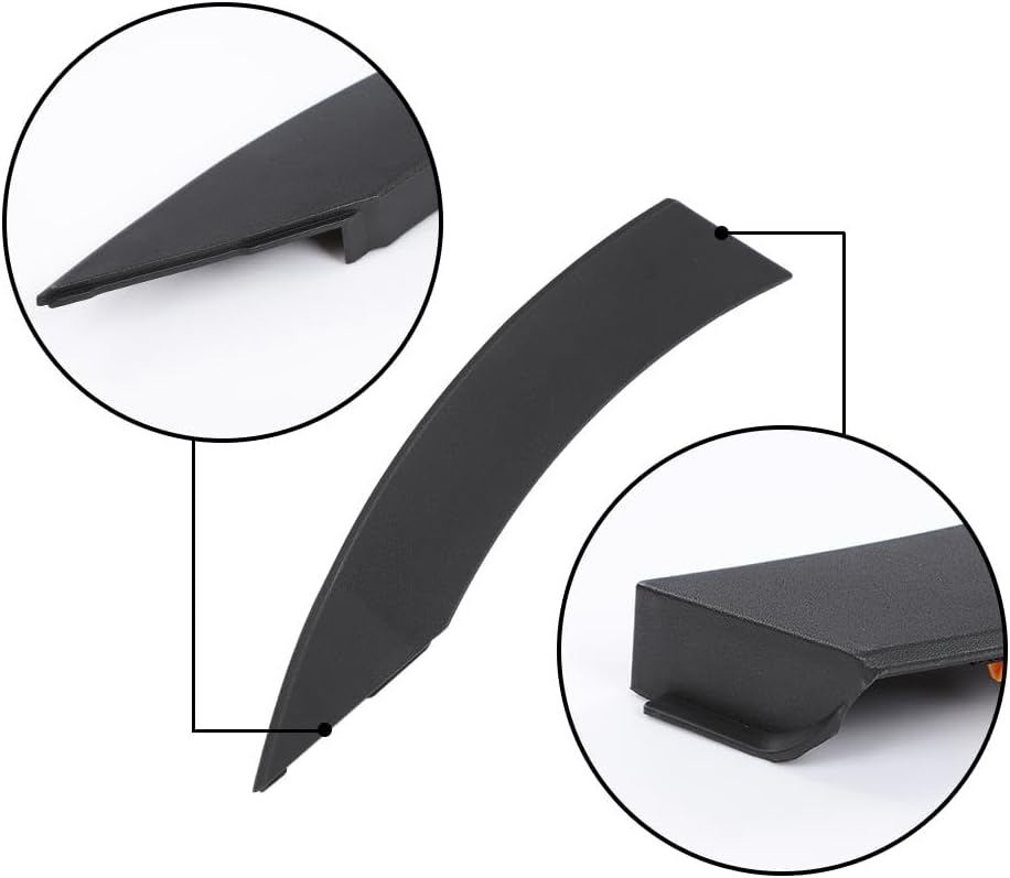 G-PLUS Rear Fender Molding Wheel Flare Garnish Right Passenger Side Compatible with 2013-2018 Santa Fe Sport 2.0L & 2.4L 877424Z000