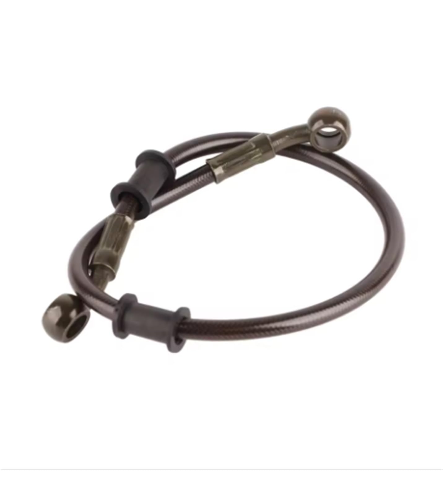 Bvhaysud 500Mm Black 50‑ 120Cm Motorcycle Brake Oil Hose Braided Steel Clutch Disc