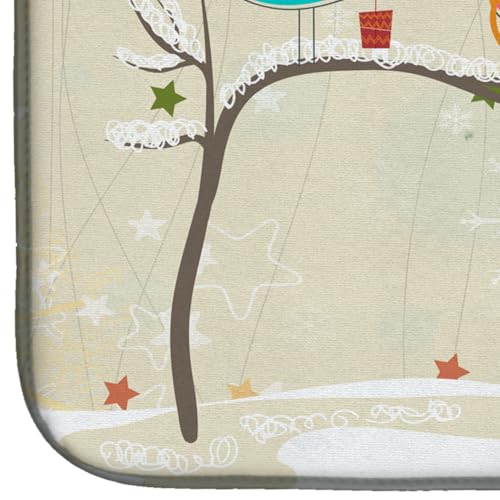 Tapis égouttoir à vaisselle absorbant grand format multicolore - 5