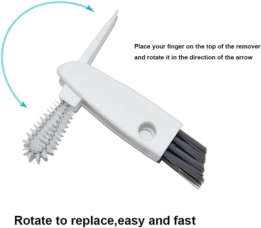 3 in 1 Cup Lid Cleaning Brush,Multifunctional Mini Water Bottle Cleaning Brush,Household Portable Cup Lid Crevice Cleaning Brush for Cup,Bottles /1814, 464895