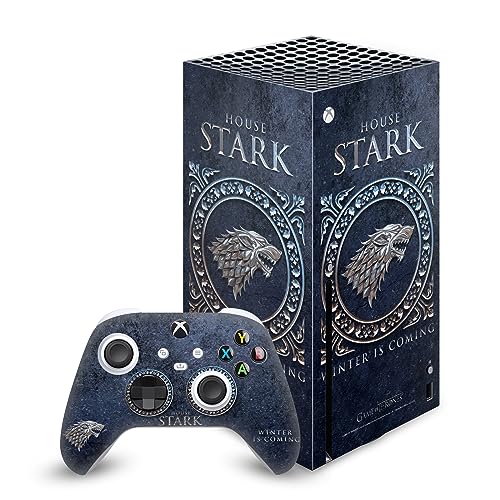 Xbox Series X skin Game of Thrones Stark décoratif pour salon de gamer