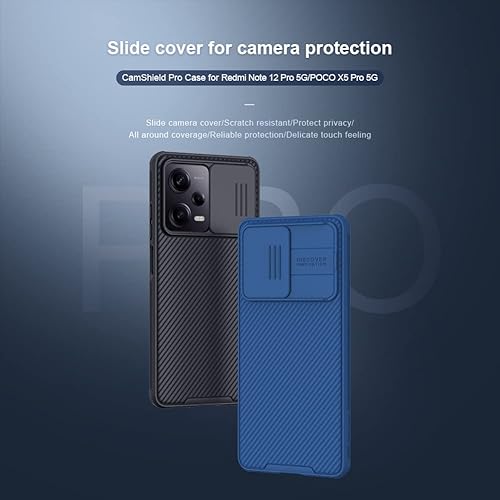 Miniatura 3 de Funda para Xiaomi Redmi Note 12 Pro 5GPoco X5 Pro 5G con cubierta para cámara, funda protectora delgada de policarbonato a prueba de golpes con