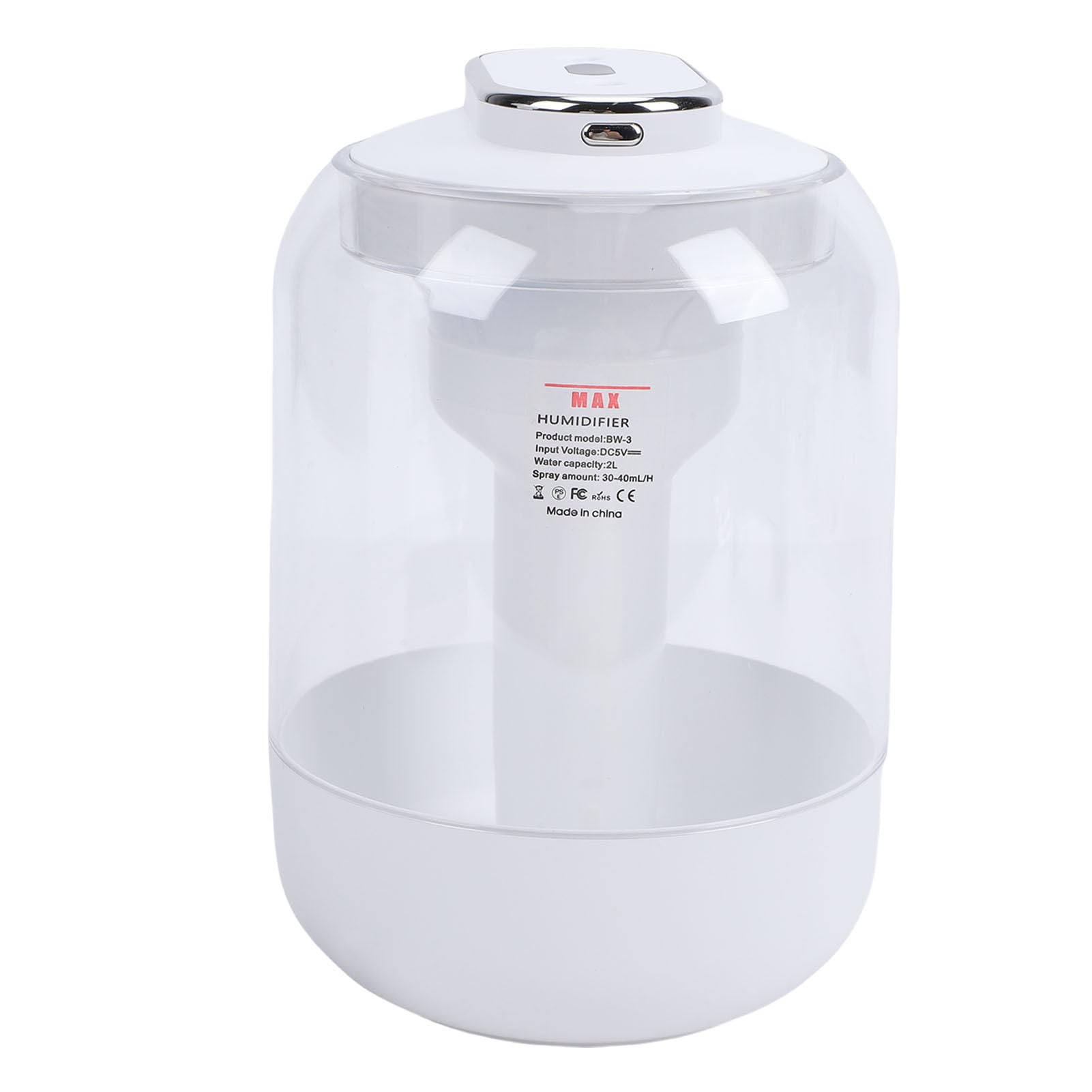 Humidificateur 2L double pulvérisation USB pour la maison