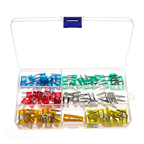 Fusibles lame auto assortiment 120 pièces pour remplacer un fusible grillé rapidement