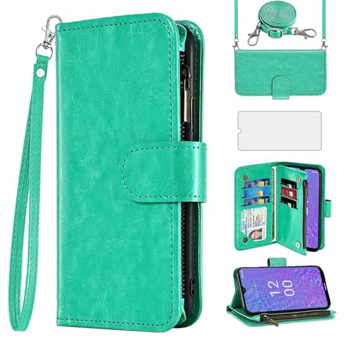 Coque portefeuille élégante pour Nokia C210 en cuir premium avec rangement cartes et protection