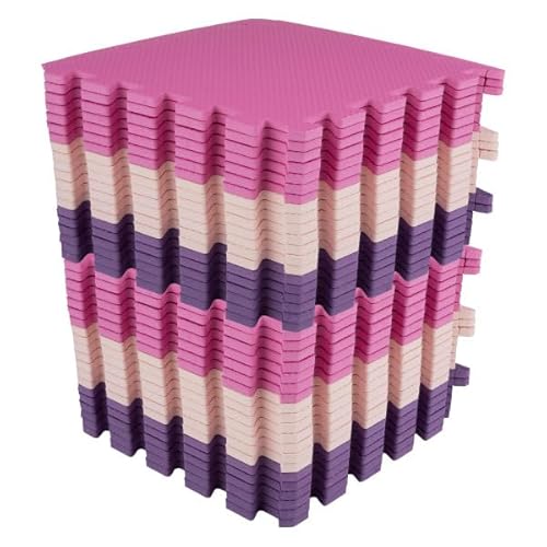 Stalwart Multicolor Puzzle Mat