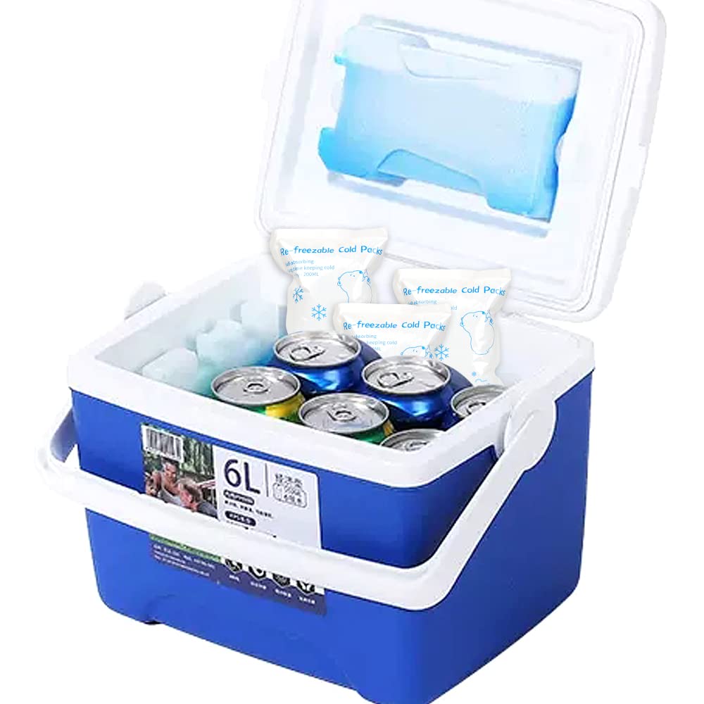 Paquetes De Hielo Seco Reutilizables Para Envíos - Bolsas De Gel Frío, Larga Duración, Sin Fugas