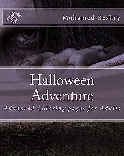 Halloween Adventure: Advanced Adult Coloring Pages