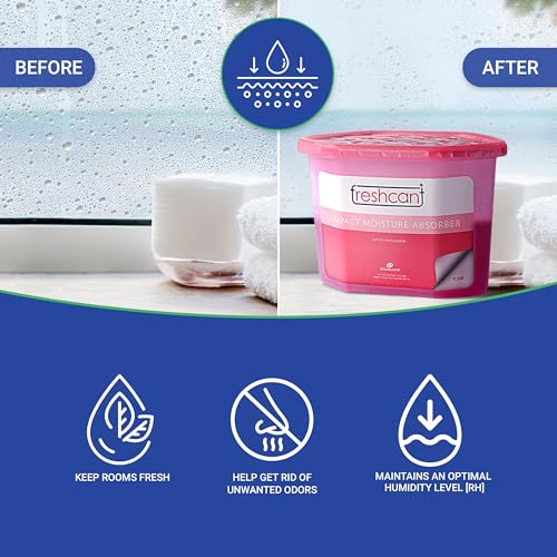 Image of Davsorb Moisture Absorber | Pack of 10-100g each | Dehumidifier for Wardrobe, Cupboards & Drawers, Room, Car, Shoe rack | Refresh Every Place | Fight against Moisture, Mold, Fungus & Bad Odor