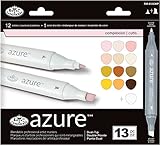 Royal Brush Azure Marker Set, Multicolor