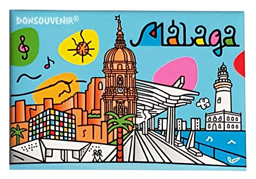 Donsouvenir Magnetico Malaga. Modelo: Monumentos Donsouvenir Magnetico Malaga. Modelo: Monumentos