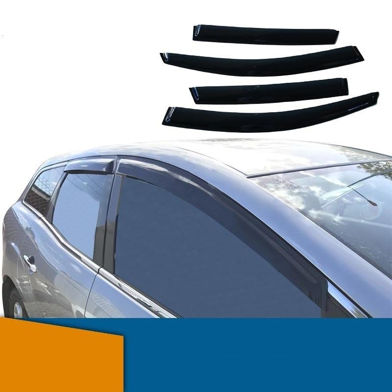 Déflecteurs de vent pour Mazda CX7 2010-2018 pare-brise latéraux - 2