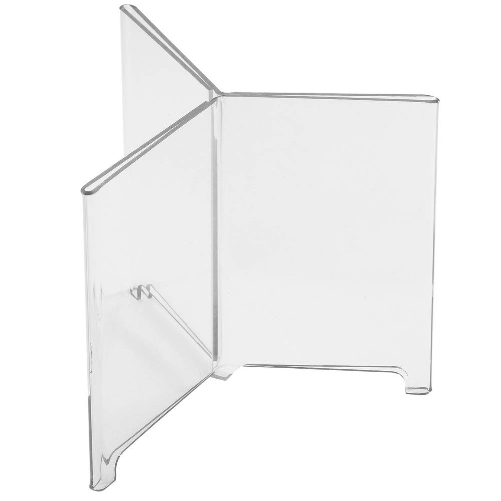 CAL-MIL 576 Classic 3-Wing Tabletop Card Holder, Footed, 4