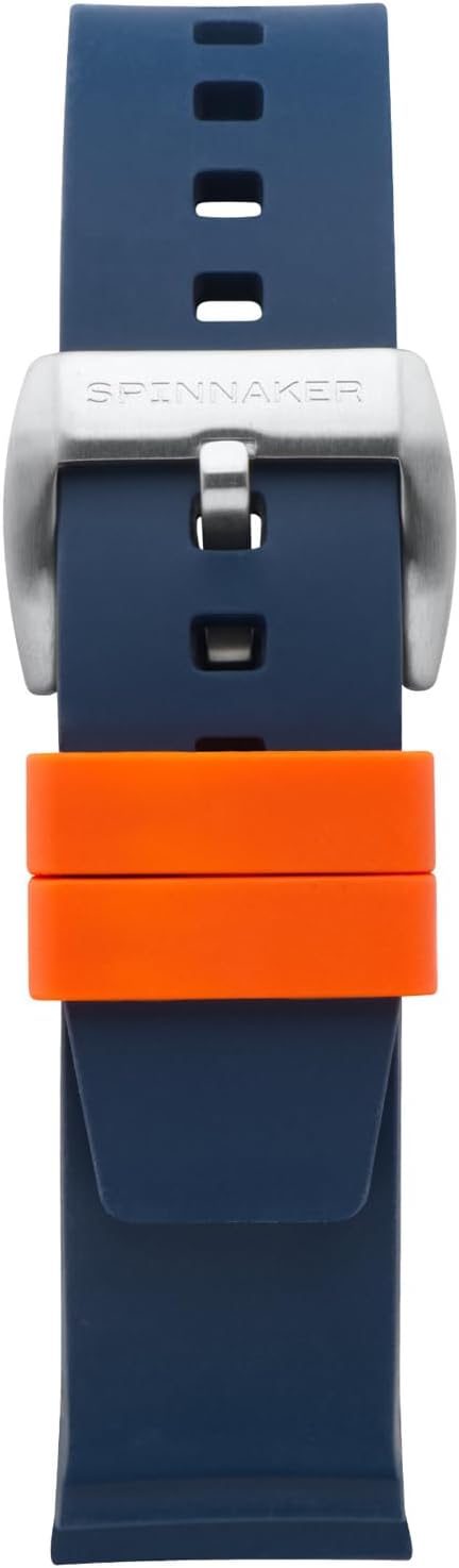Spinnaker SP-5119-22 Duma Watch Automatic 30 ATM Waterproof Sapphire Glass Navy Dial Men's Genuine Product