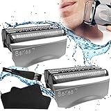 S7 Scherkopf für Braun Series 7,2 Pack Ersatzkopf 70S für Elektrorasierer für 2 Pack Braun S7 Ersatzscherkopf für Ersatzscherteil kompatibel mit Rasierer Herren Serie 7 799cc 795cc 760cc 750cc Brush