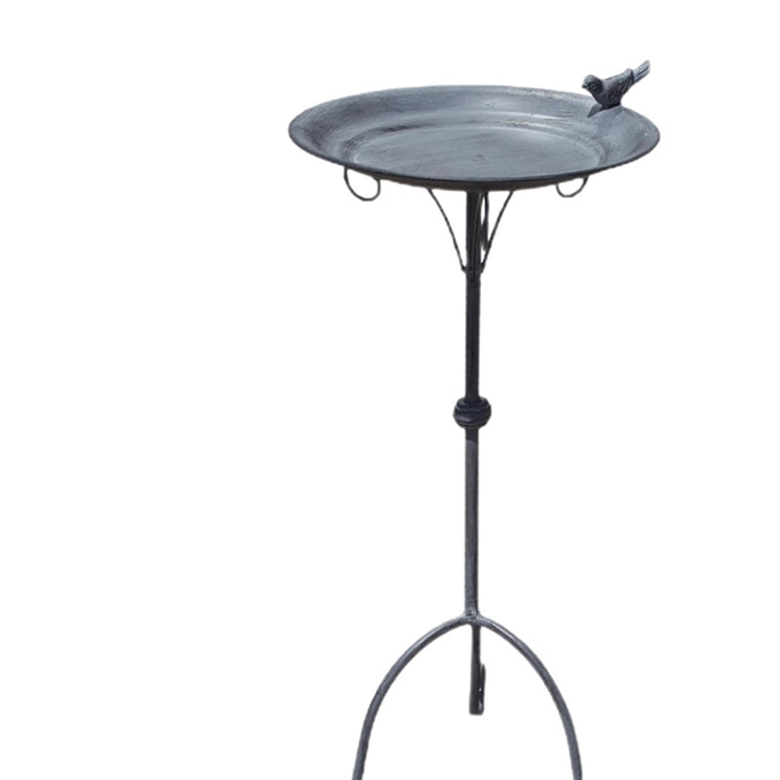 Baoblaze Bird Bath for Outside Birdbath Bowl Multifunction Sculpture Decor Decorative Rack Birdfeeder Tray for Park Garden Deck