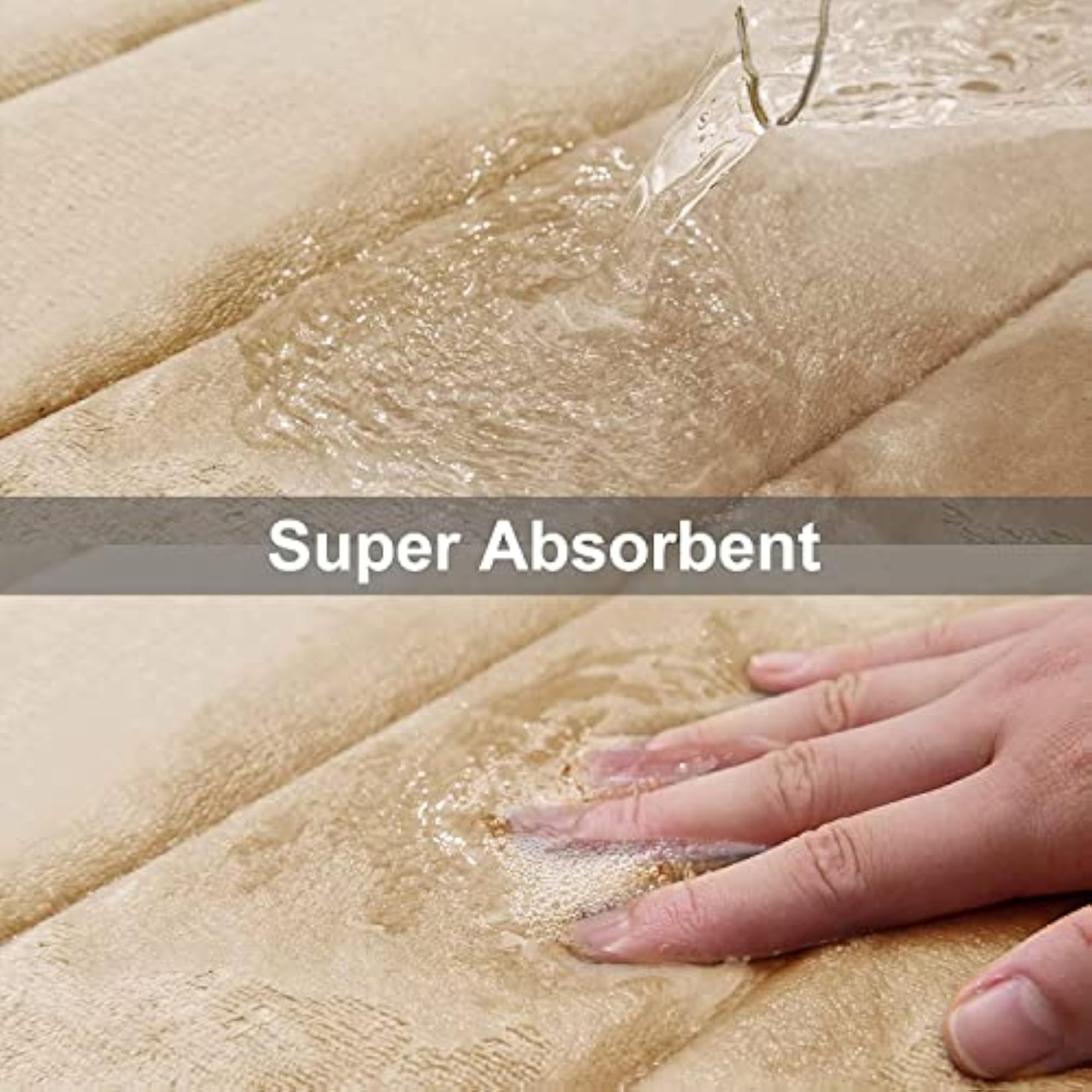 Anti Skid Bathroom Mat, Quick Dry, Non Slip