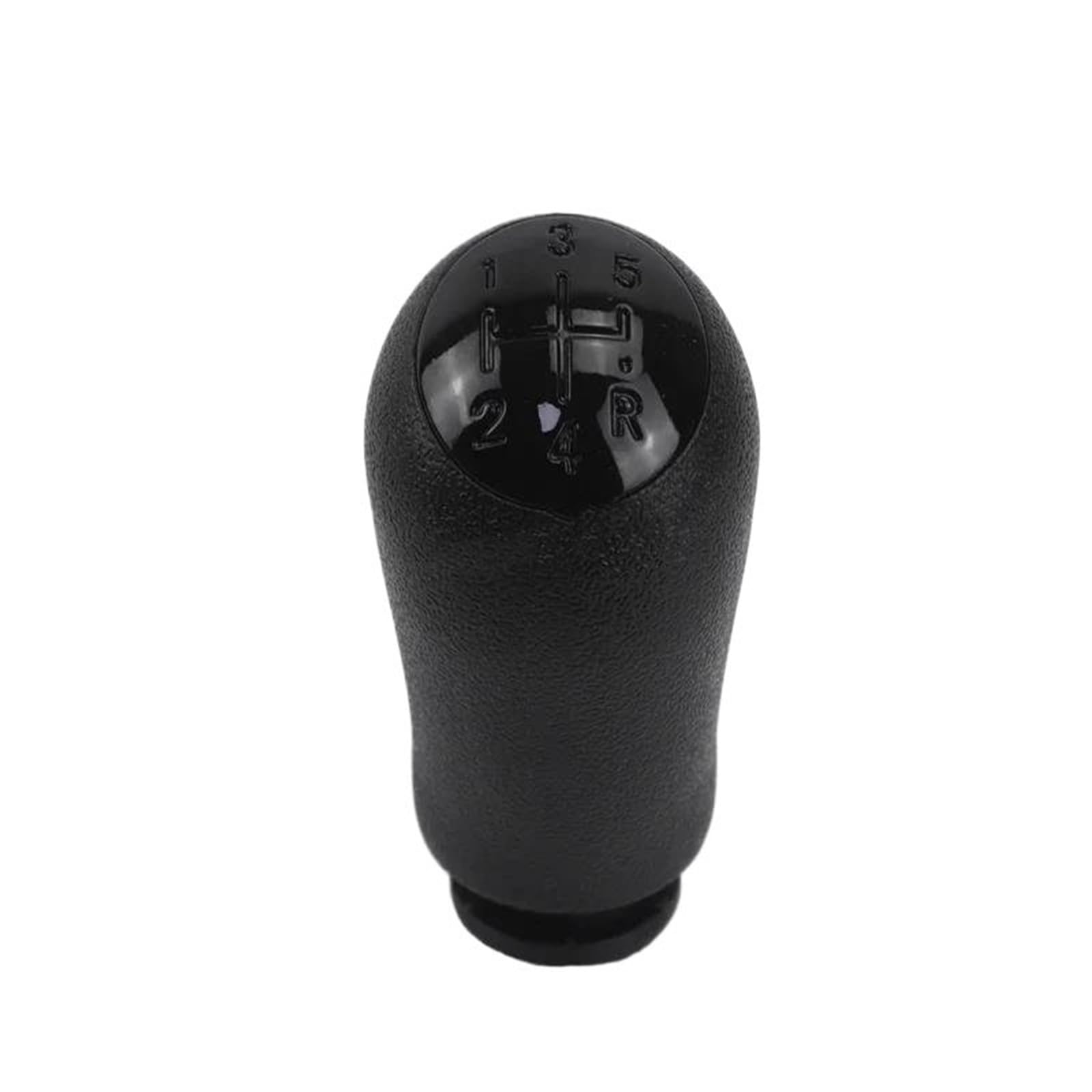 UIEOWHN Car Gear Shift Cover for Renault for Clio 3 Twingo 3 Laguna 2 Modus Shift Gear Knob Cover(5-Speed Black)