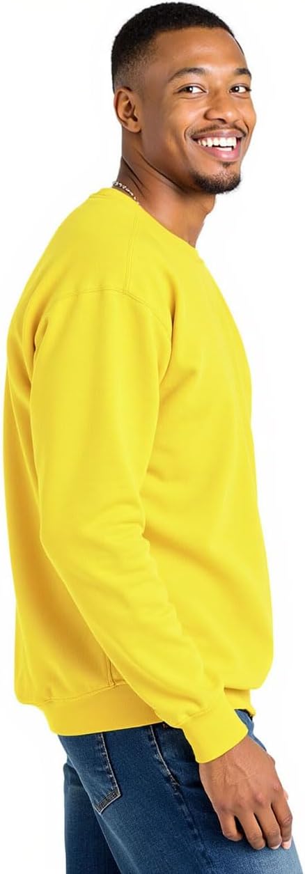 Men'S Crewneck Sweatshirt Long Sleeve Baggy Sweatshirts Lightweight Crew Neck Pullover - Image 5
