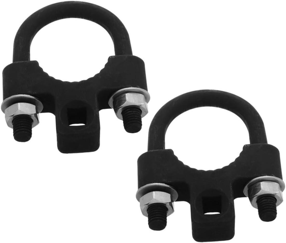 GANAZONO 2pcs Inner Tie Rod Removal Tool Set Carbon Steel U-Wrench Low Profile Inner Rod Puller for Car Steering Suspension Repair for Vehicle Maintenance