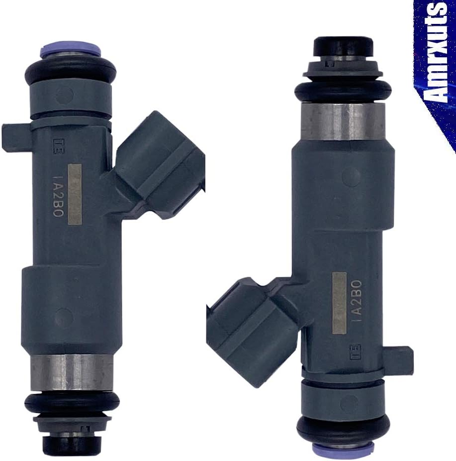 Amrxuts 8pcs 16600-ZH00A 12 Holes Disc Fuel Injectors for Nissan Titan Armada 2004-2008 V8 16600-ZH000, 16600ZH000, FJ752, 16600ZH00A