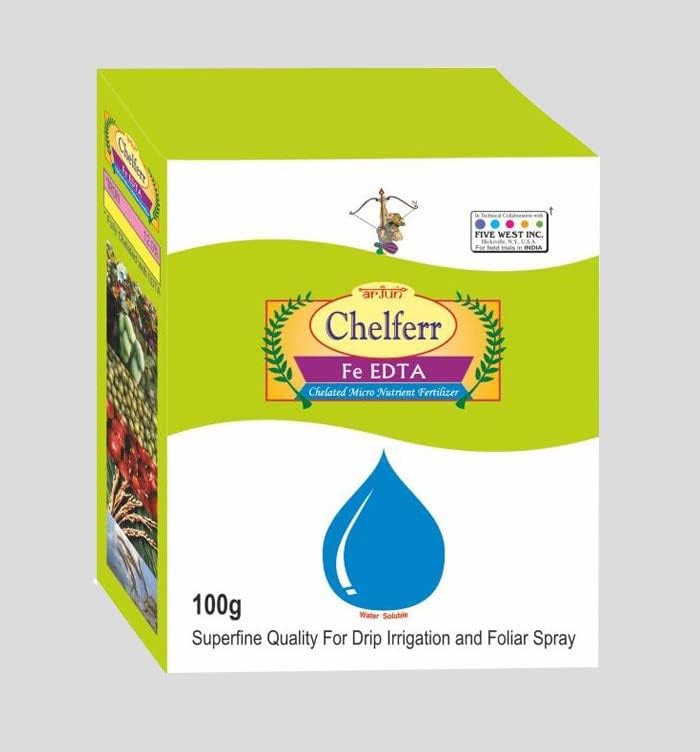 Agricare Arjun Chelferr Iron (12% Fe) Fully Chelated with EDTA WSP, 100g (100 g - Pack of 3) (B0CCMD1WS9) Amazon Price History, Amazon Price Tracker