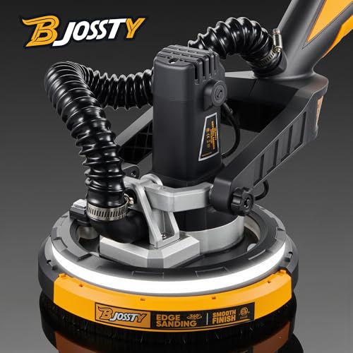 Drywall Sander with Vacuum Dust Collector, High Power 7.1-AMP Electric Sander for Drywall, 99% Dust Removal, 7 Variable Speed 950-1850RPM, Dustless Wall Sander for Drywall, Popcorn Ceiling etc by BJOSSTY - Image 3