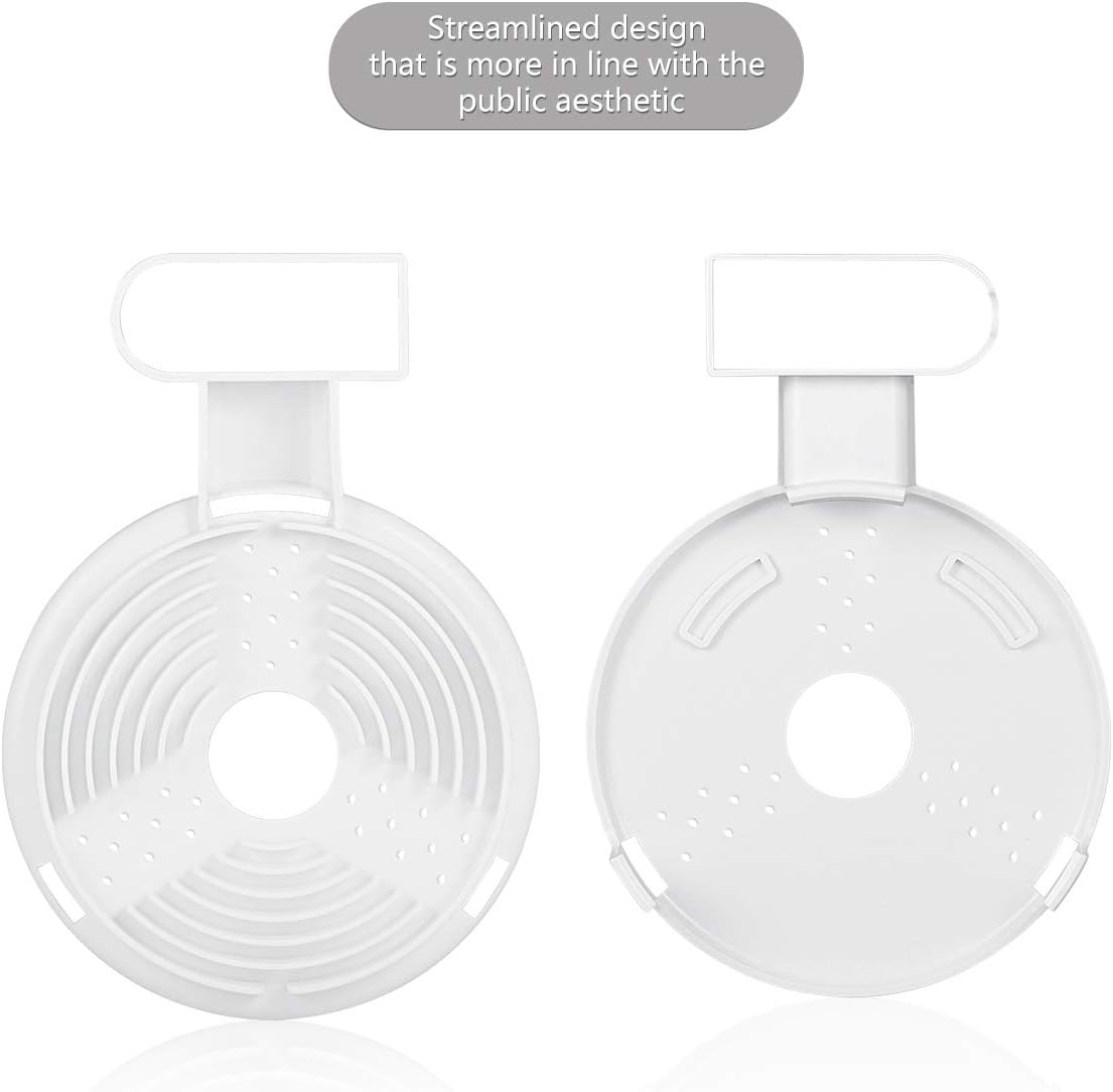 Galdoo Outlet Mount for TP-Link Deco M5 Whole Home Mesh WiFi System, Space-Saving Wall Mount Bracket Holder for TP-Link Home WiFi with Cord Management (2 Pack)