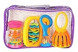 Instrumentos innovadores Halilit - Banda Bebé, conjunto de 4 instrumentos musicales (MS9000)