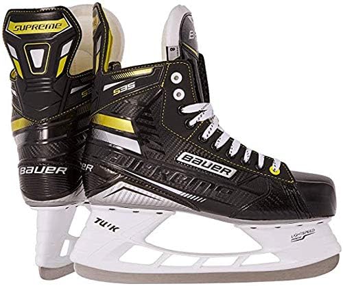 Bauer Unisex BTH20 Supreme S35 Senior Hockey Skate, Adult, Black, 7.5 M US