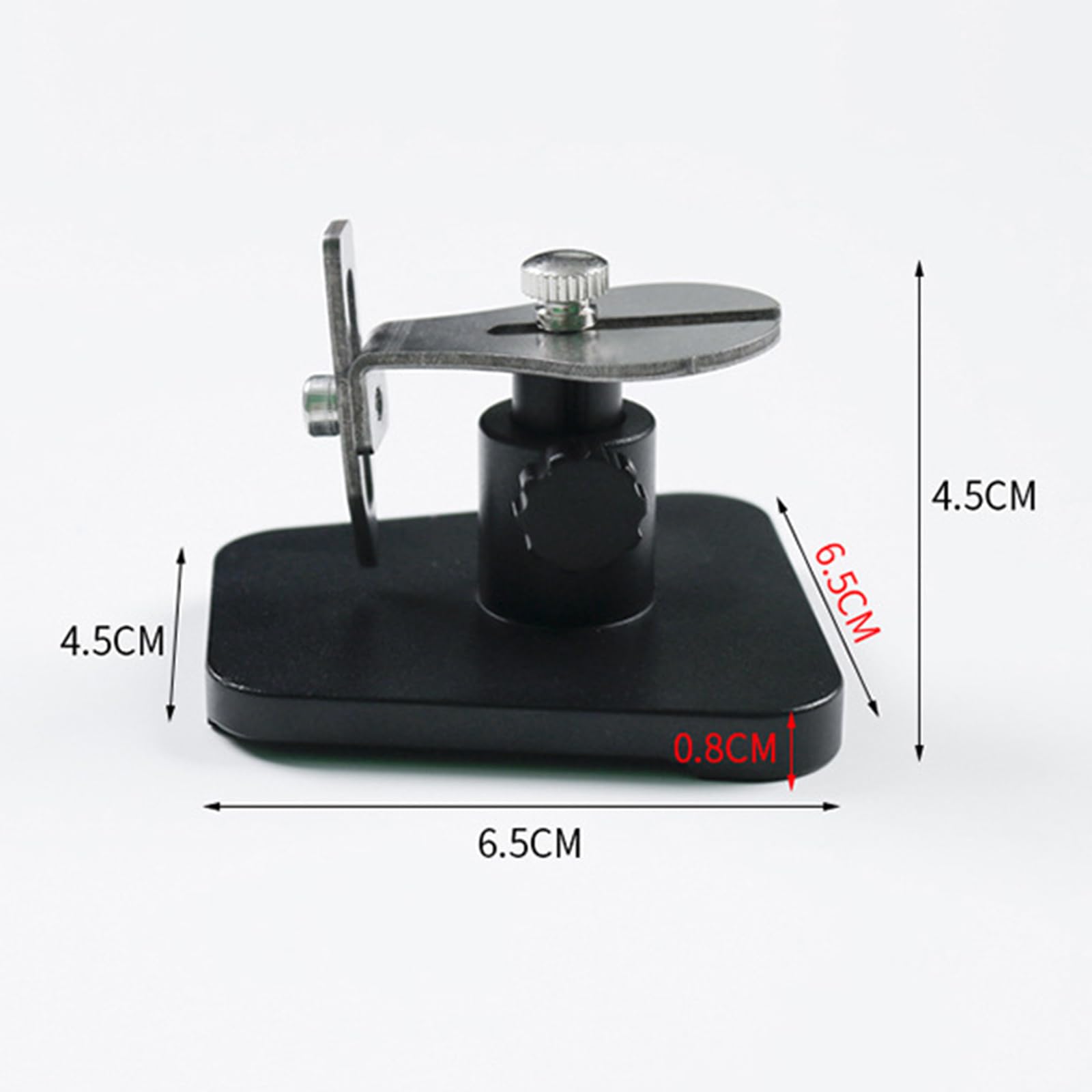 Laboratorio odontotecnico Semi-Regolabile Articolatore Nastro di misurazione Dentale Completamente Regolabile Accessori per Il Supporto della mascella,Nero,7cm