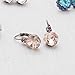 Sorrelli Classic Complements Earrings, Antique Silver-Tone Finish, Legacy Satin Blush