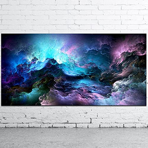 Art de diamant de bricolage 5D pour décorer le salon avec style 40x80cm