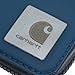 Carhartt Men's Canvas Zip, Durable Zippered Wallets, Dark Blue