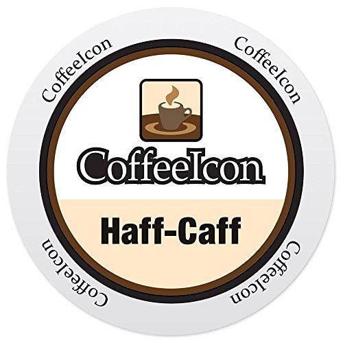 Haff-Caff Coffee, 24 count Single Serve Pods, Keurig Compatible