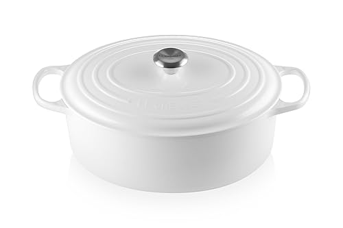 Le Creuset Enameled Cast Iron Signature Oval Dutch Oven, 9.5