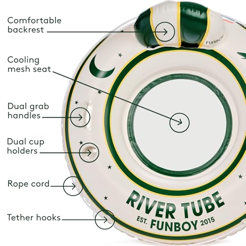 FUNBOY Adult River Tube with 2 Cup Holders by FUNBOY - Image 4