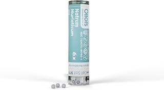 OLLOIS Natrum Muriaticum 6X, Cell Salt #9, Lactose-Free, Organic & Vegan, Kosher Certified, Approx. 80 pellets (Pack if 1)