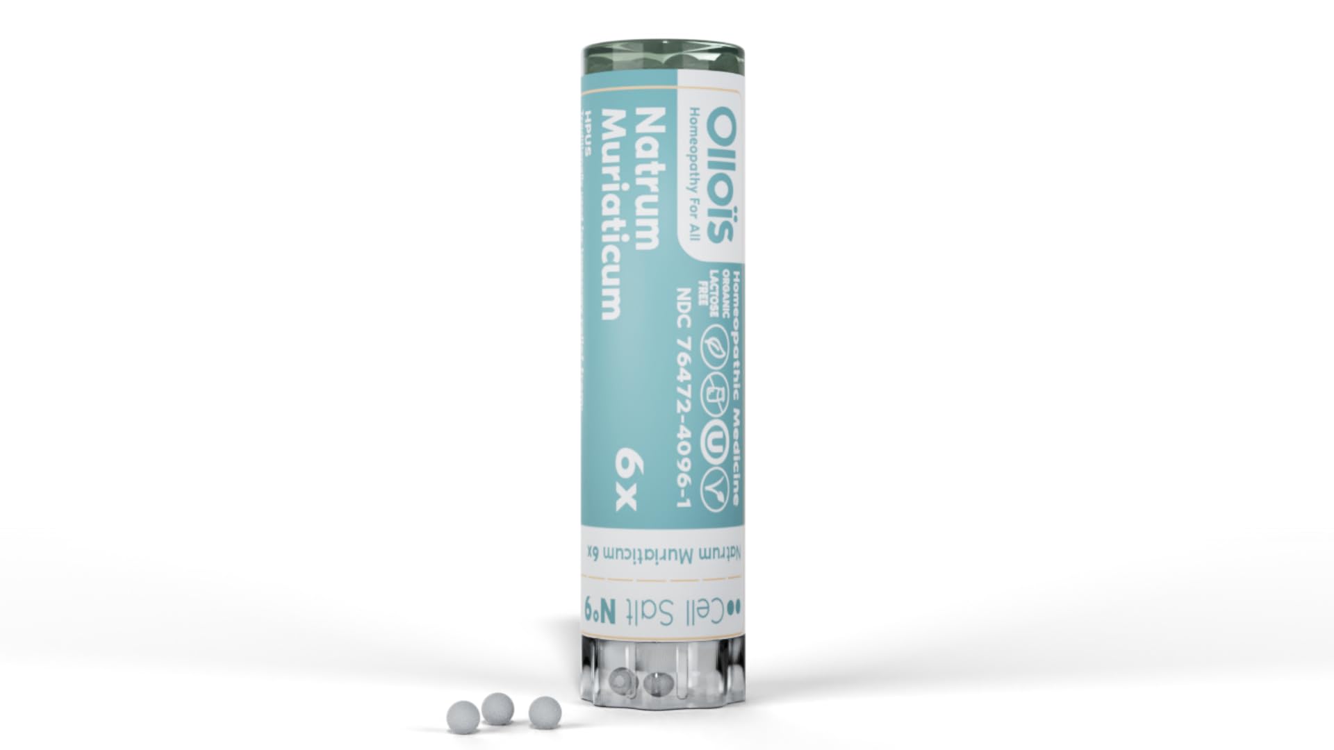 Amazon.com: OLLOIS Natrum Muriaticum 6X, Cell Salt #9, Lactose