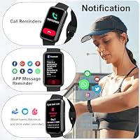 VMQIPNS Fitness Tracker,Smart Watch with 24/7 Heart Rate Blood Oxygen Sleep Monitor,1.47" HD Touchsreen with Step & Calorie Counter 100+ Sport Modes Health Activity Trackers for Men and Women (Black) — image 3