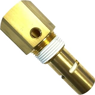 P1010T air compressor part in tank check valve 1" FPT X 1" MPT, on side for unloader tube