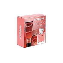 Deborah Milano – Independent Set Doccia con Profumo e Bagnodoccia, Cofanetto Regalo Donna, Fragranza Fresca e Agrumata con Cuore Fiorito e Fondo Dolce, Eau de Toilette 100ml e Docciaschiuma 250ml