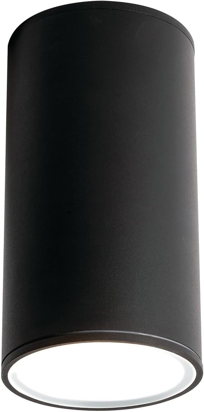 AFX Everly 8'' Outdoor LED Ceiling Light - Adjustable CCT - Black