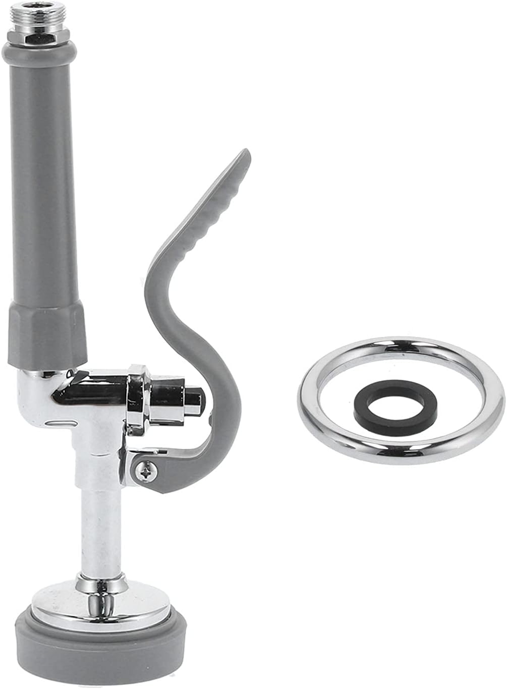 Commercial High Pressure Faucet Rinse Sprayer Flexible Hose Spray Replacement for Kitchen Sink